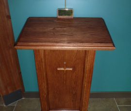 Community Church Registar Stand